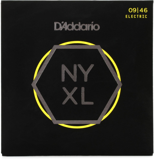 D'Addario NYXL Super Light Top / Regular Bottom 09-46 Electric Guitar Strings