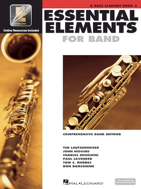 Essential Elements for Band - Book 2 with EEi [Bass Clarinet]