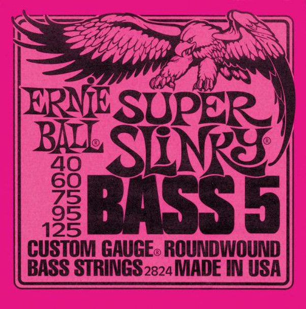 Ernie Ball Super Slinky Bass 5 Strg Set