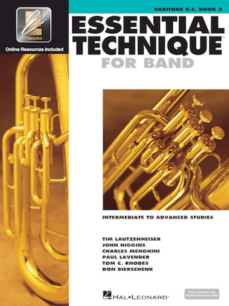 Essential Technique for Band with EEi - Intermediate to Advanced Studies [Baritone T.C.]