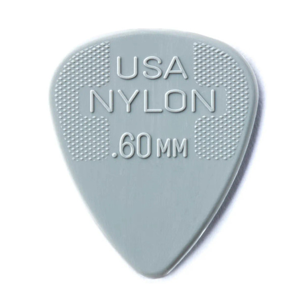 Dunlop Manufacturing Nylon Standard .60mm Picks, 12-Pack