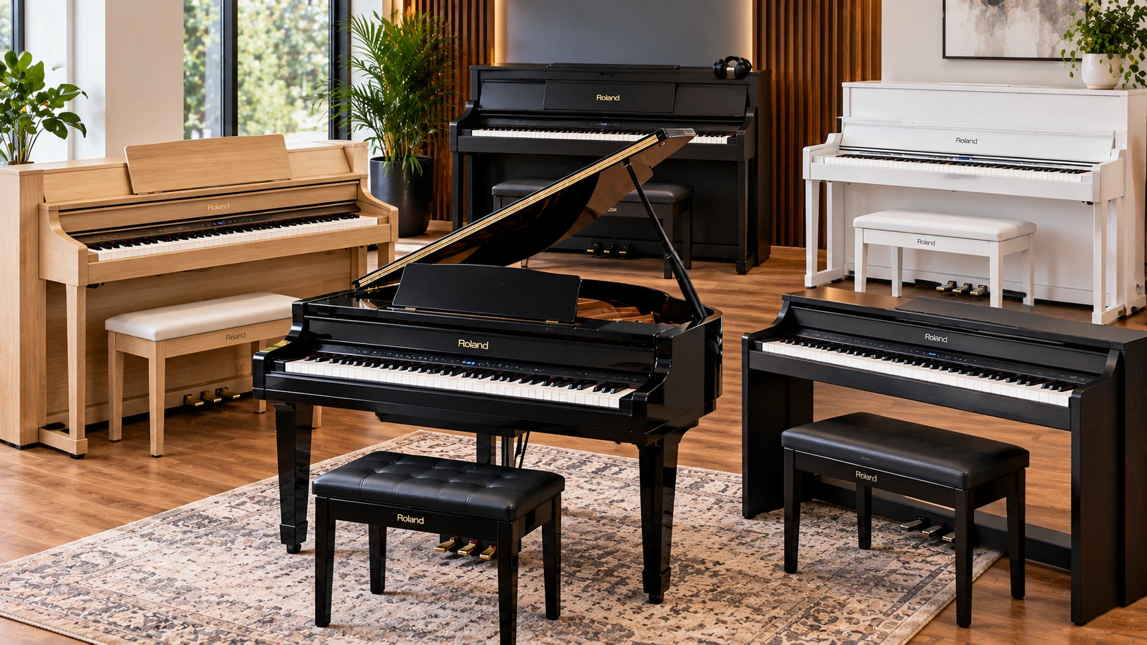 Roland digital pianos