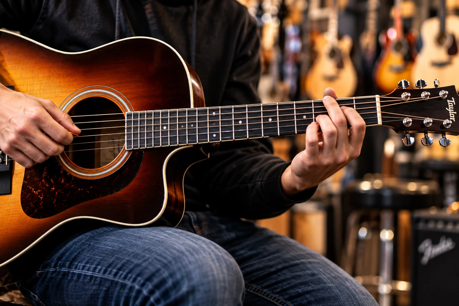 Guitar Lessons at The Music Den