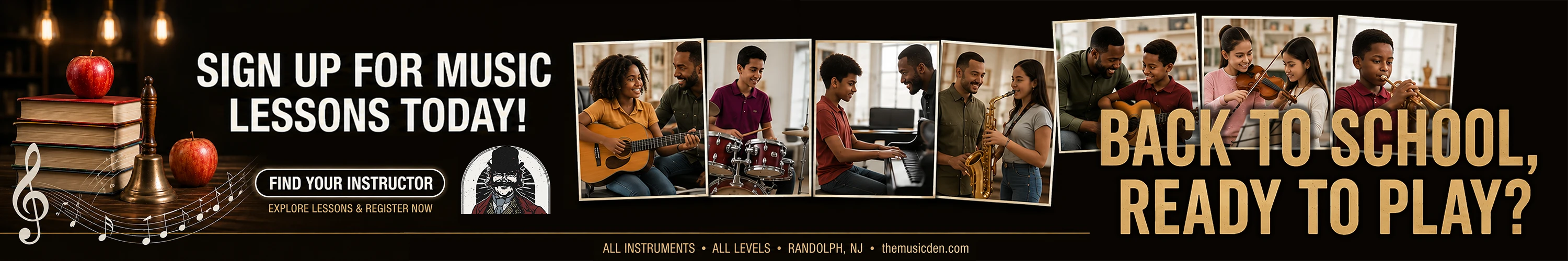 Back to school - sign up for lesson today