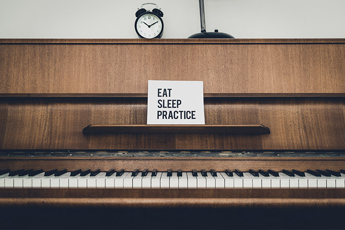 Don't forget to practice