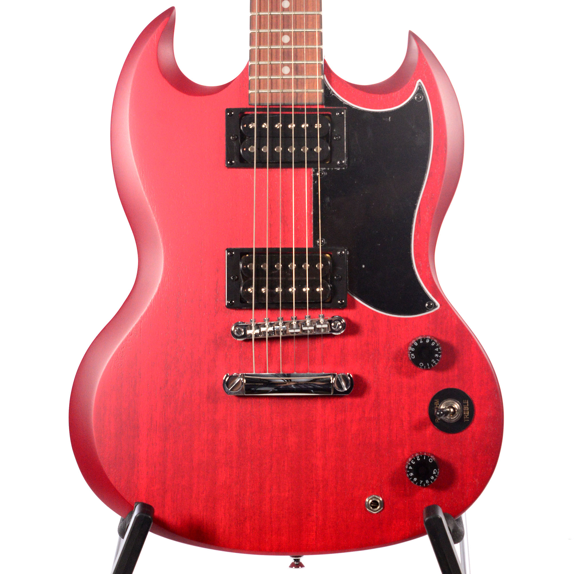 SG Special Satin E1 Vintage Worn Heritage Cherry - The Music Den