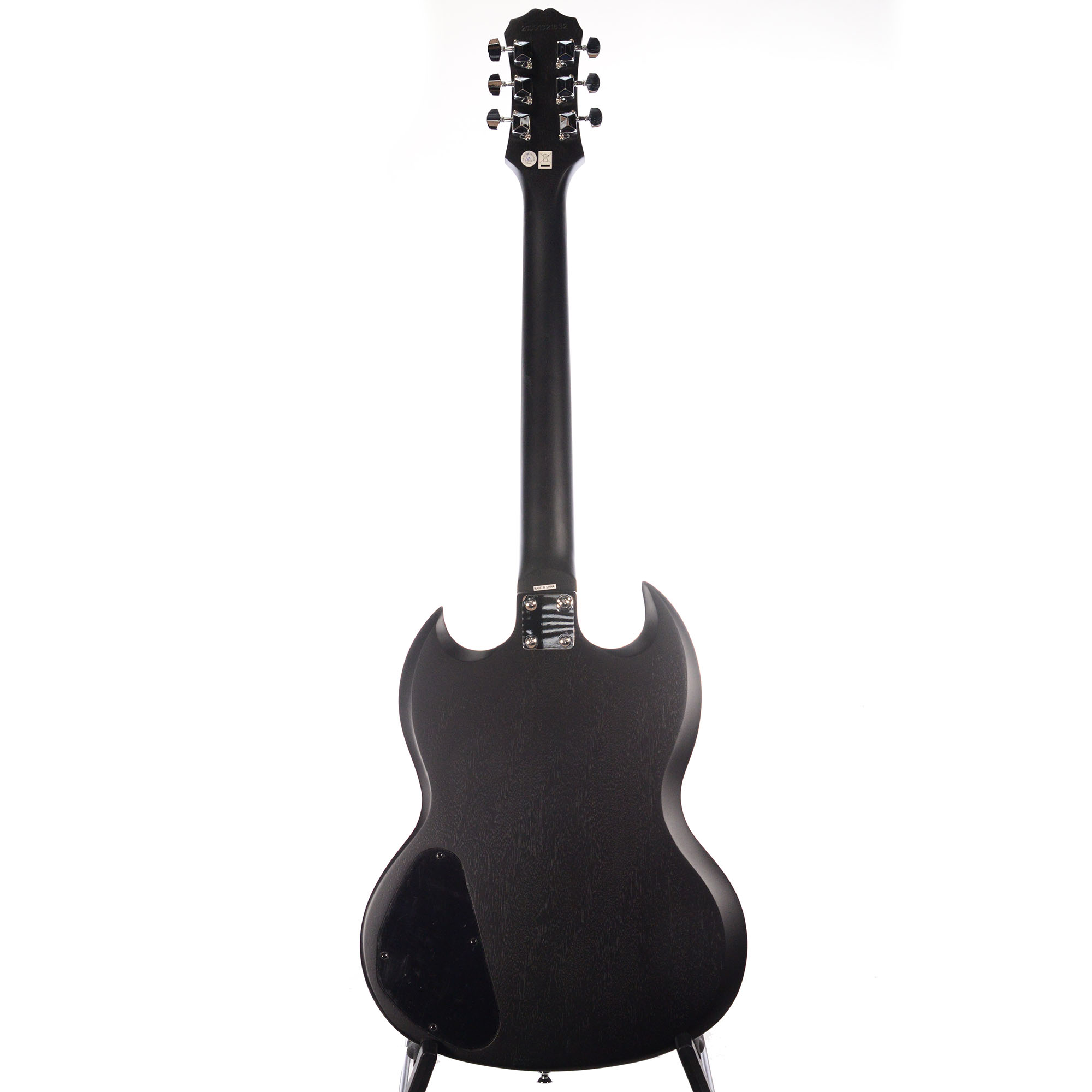 SG Special Satin E1 Vintage Worn Ebony - The Music Den