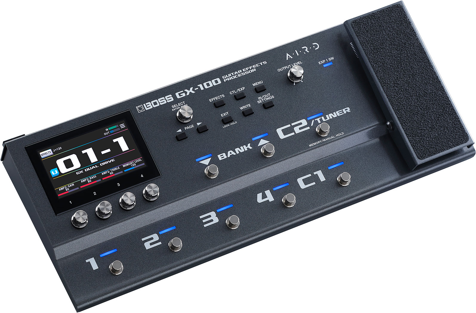 BOSS GL-100 ギターエフェクター Amazon | BOSS GL-100 GUITAR DRIVER ボス ギター用ラック式