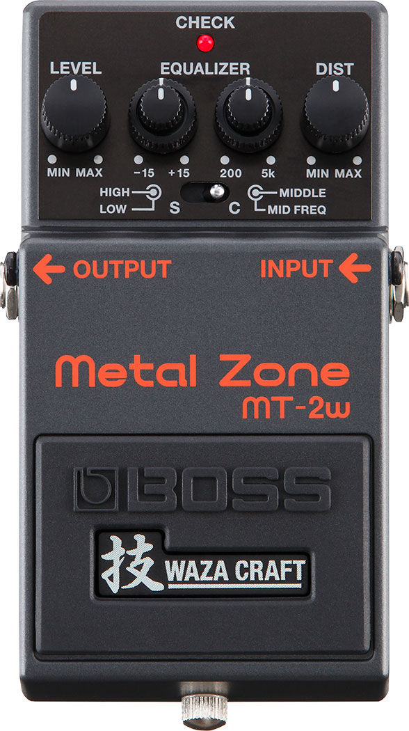 Boss MT-2W Metal Zone Waza Distortion Pedal