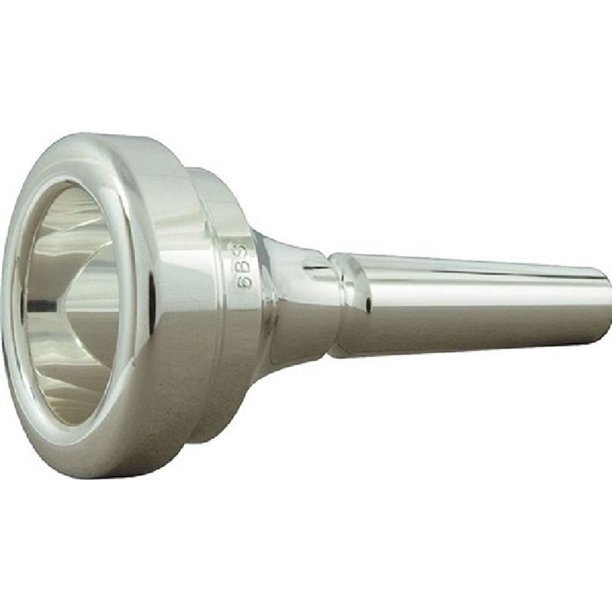 m*e様 Denis Wick 6BL HeavyTop Trombone Mouthpiece - Silver Plated - Denis Wick
