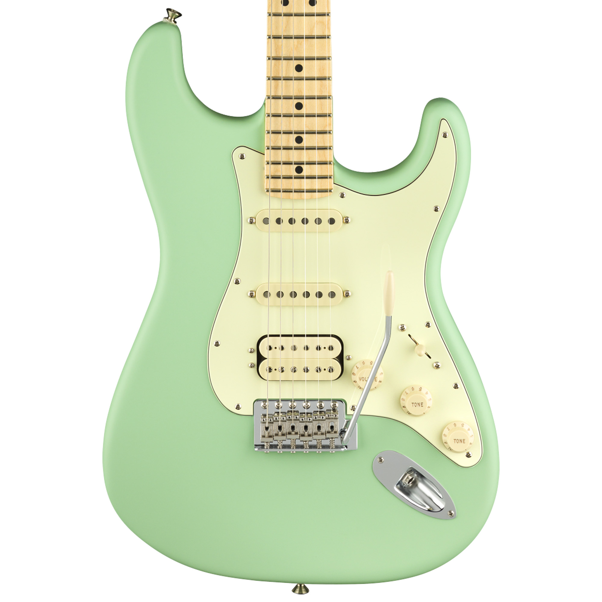 American Performer Stratocaster HSS - Satin Surf Green - The Music Den