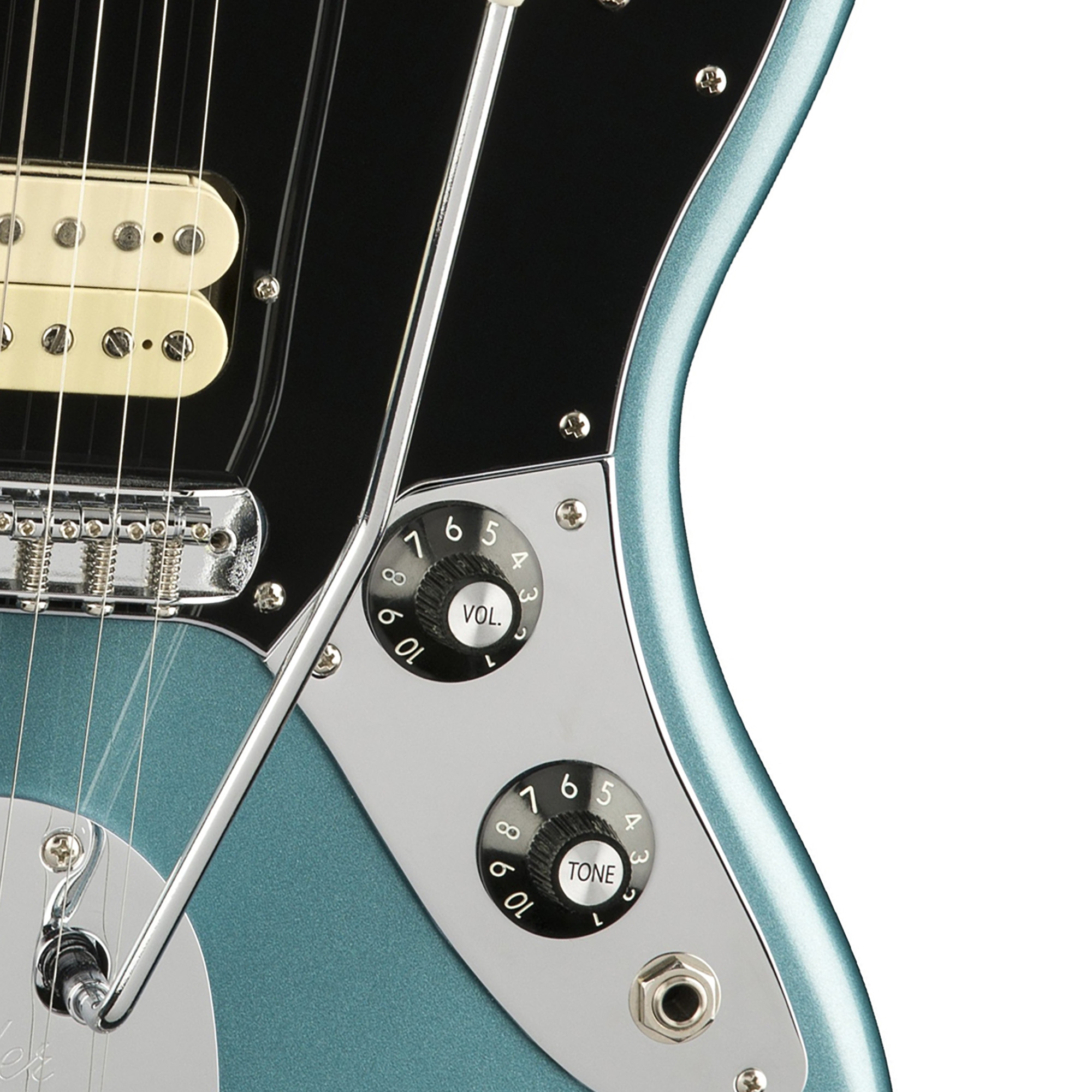 ギター Fender Player Series Jaguar Tidepool Fender Player Jaguar - Tidepool with Pau Ferro Fingerboard