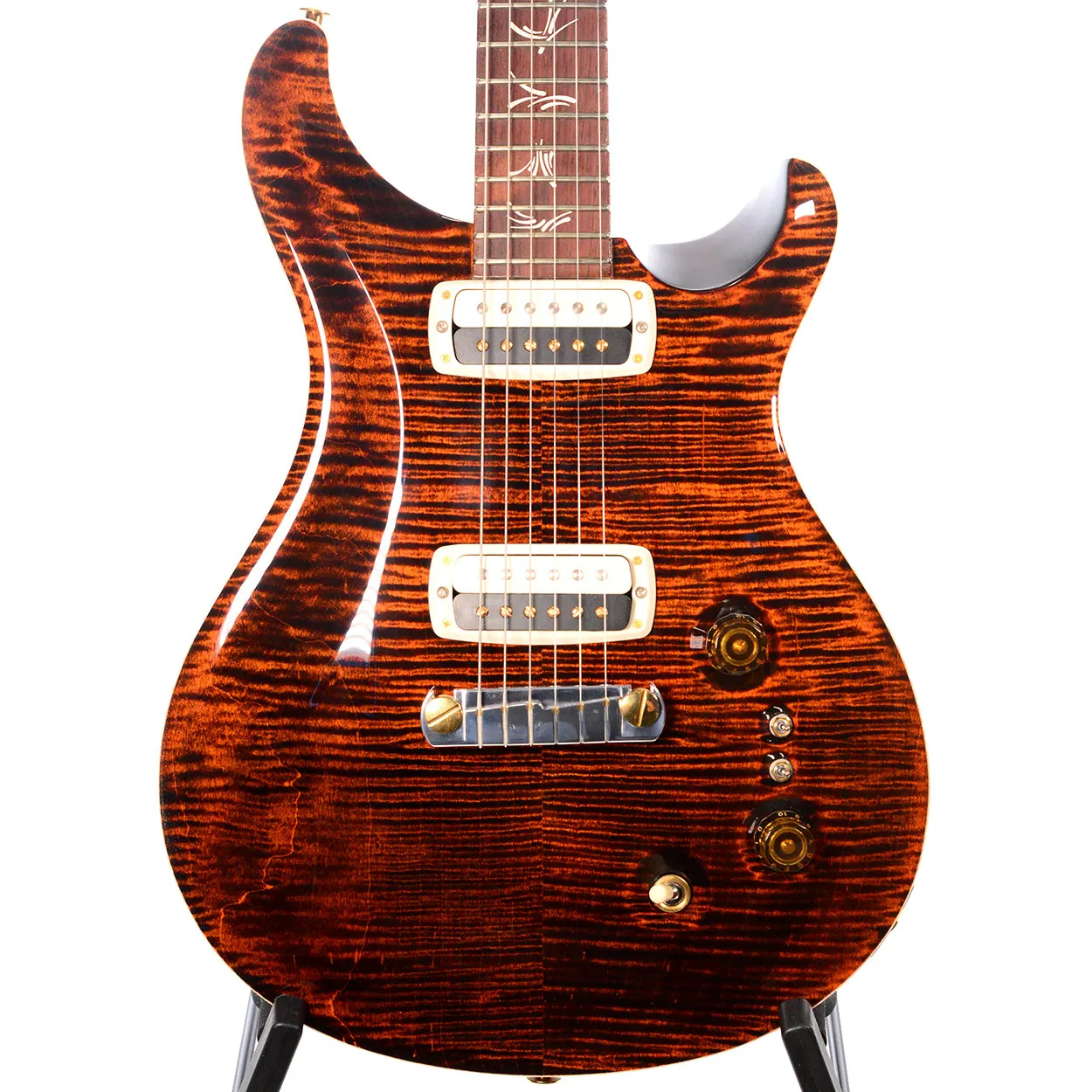 PRS Paul's Guitar - 10 Top - Orange Tiger - The Music Den