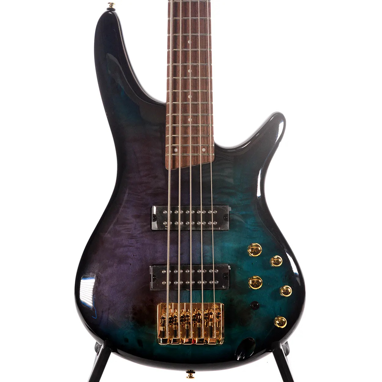 Ibanez SR405EPBDX 5-String Bass Guitar - Tropical Seafloor Burst