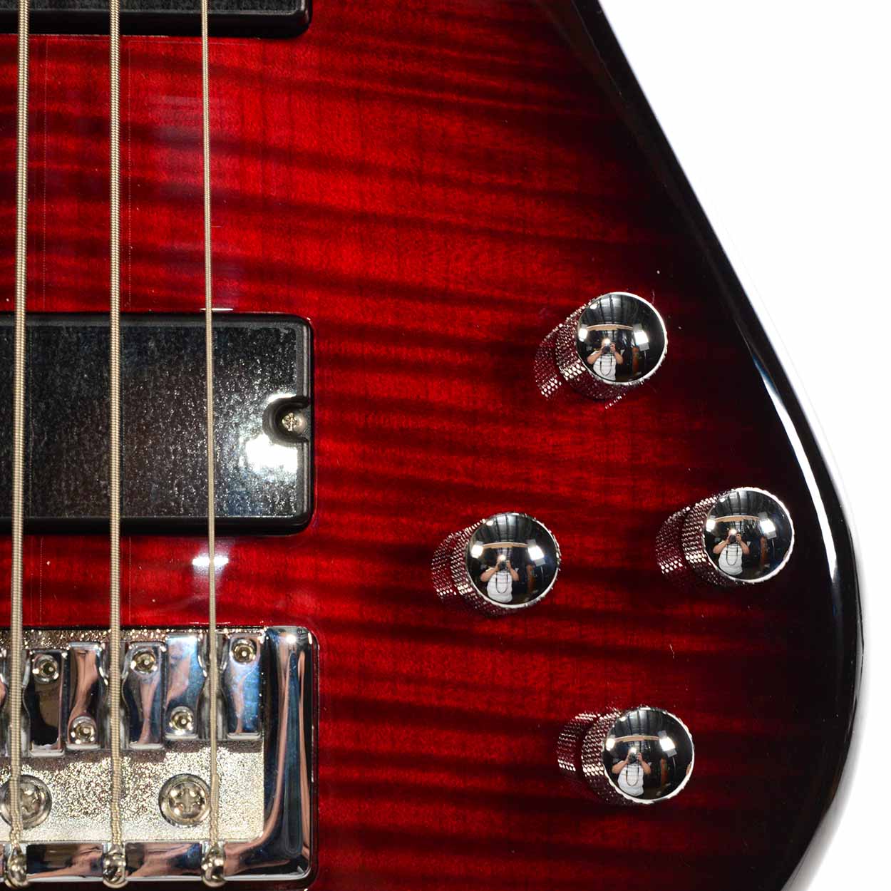 Spector Legend 5 5-String Bass - Black Cherry Gloss - The Music Den