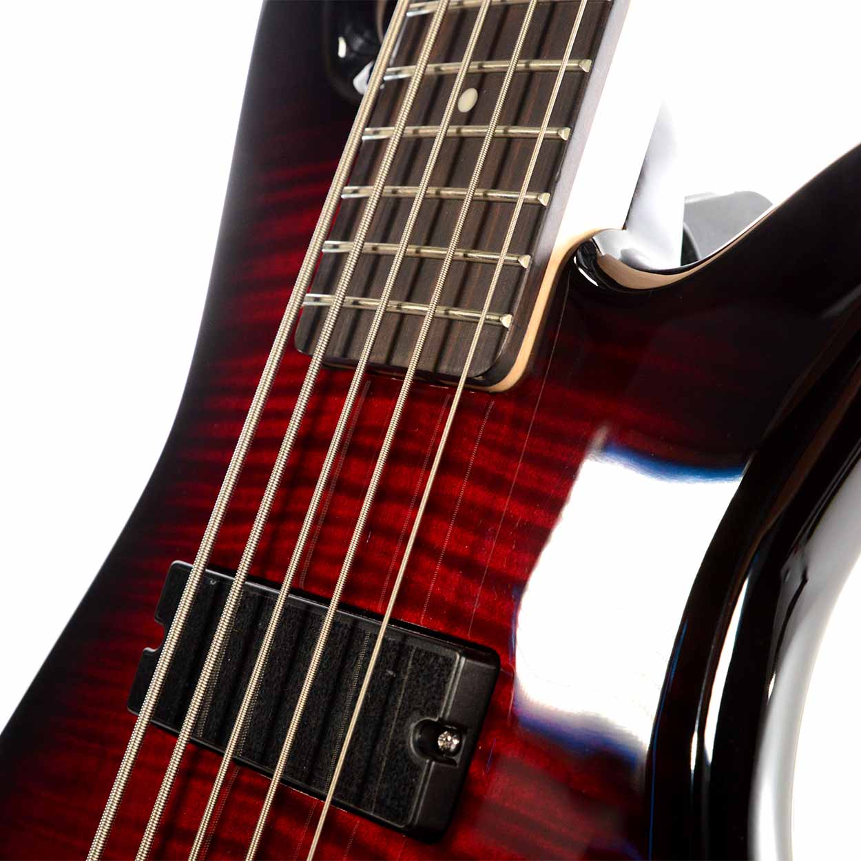 Spector Legend 5 5-String Bass - Black Cherry Gloss - The Music Den