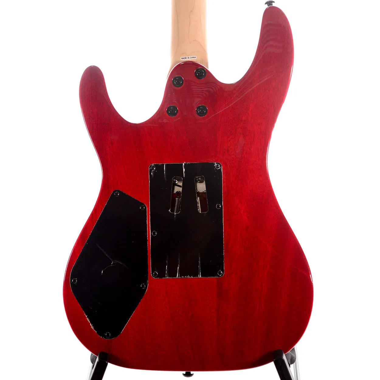 Kramer Striker Figured HSS - Transparent Red - The Music Den