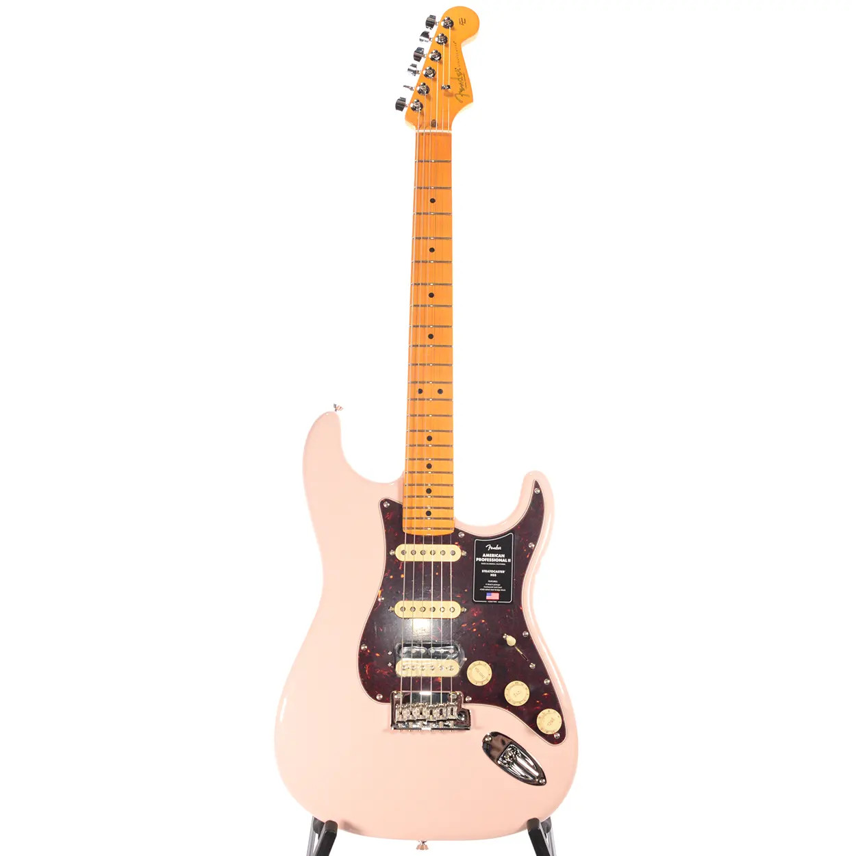 Fender Limited Edition American Professional Ii Stratocaster Hss Shell Pink The Music Den