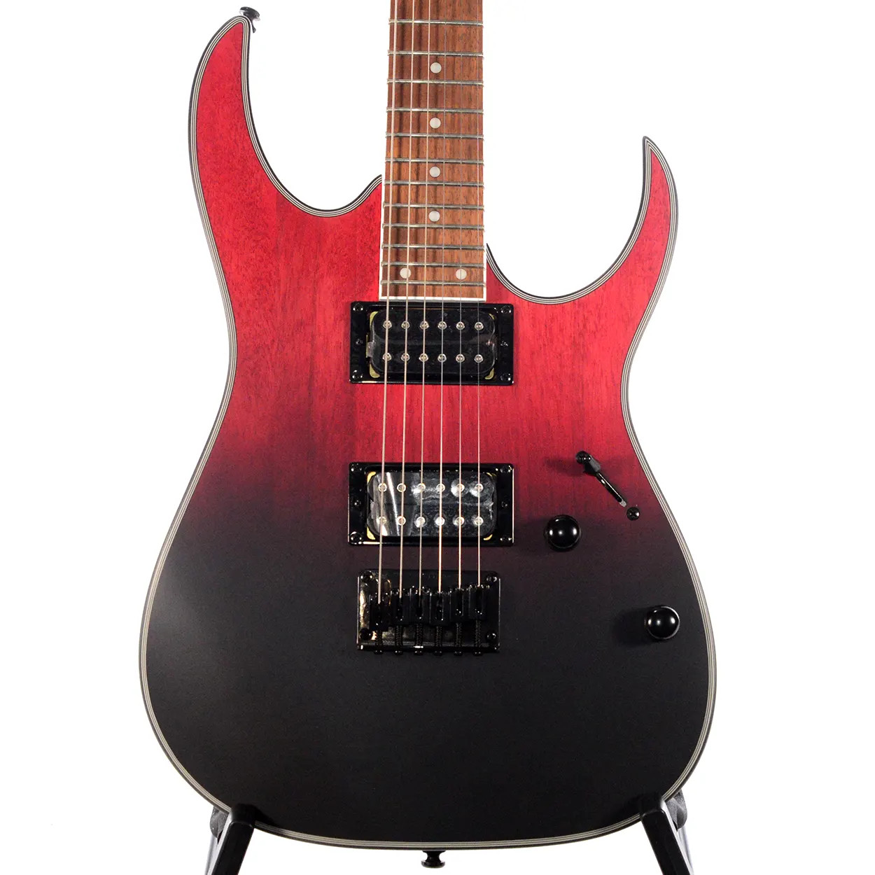 Ibanez RG421EX RG Standard - Transparent Crimson Fade Matte - The