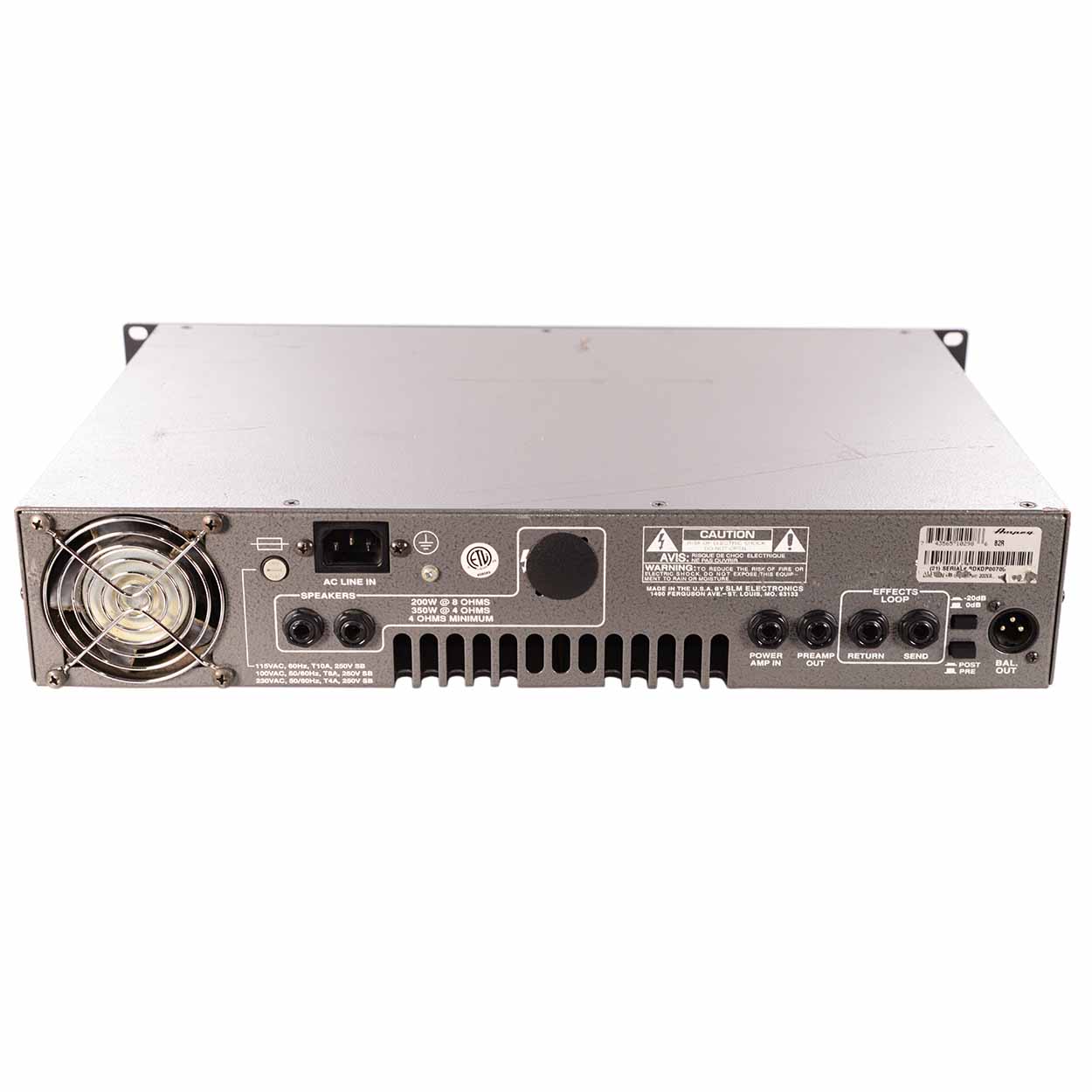 大人気 Ampeg B2R メンテナンス済 完動品 中古】Ampeg B2R ベースアンプヘッド 350W - 神奈川県の中古楽器