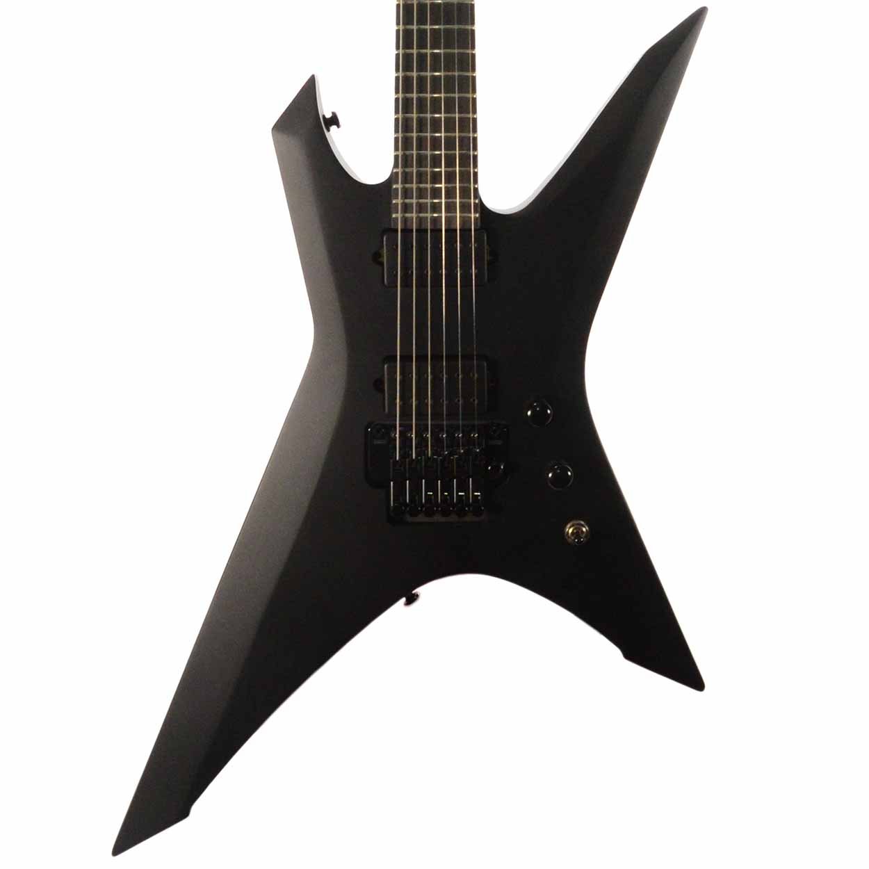 Ibanez Xiphos Iron Label 6-string Electric Guitar - Black Flat