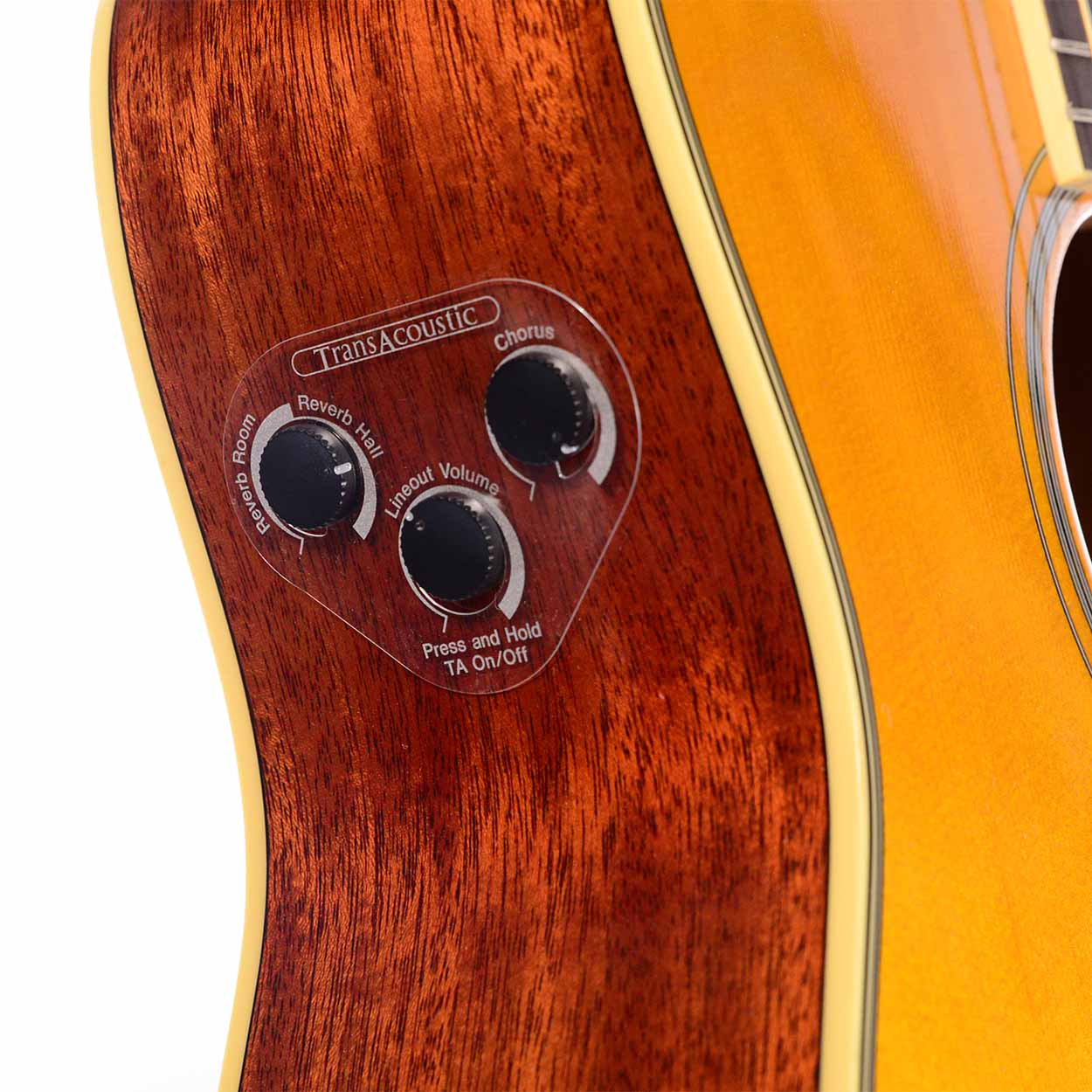 Yamaha FG-TA TransAcoustic Traditional Western - Vintage Tint