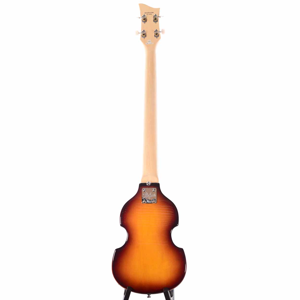 Hofner Shorty Violin Bass フラットワウンド弦装着済み Hofner Shorty Violin Bass CT - Sunburst - The Music Den