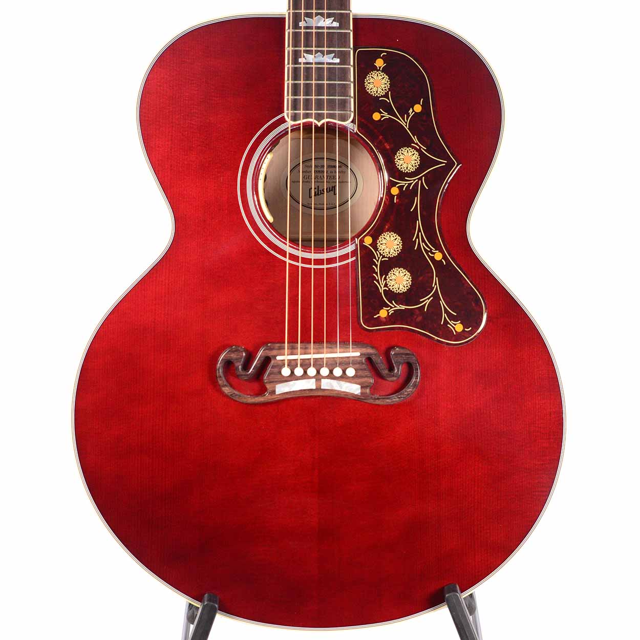 Gibson SJ-200 Standard Maple - Wine Red - The Music Den