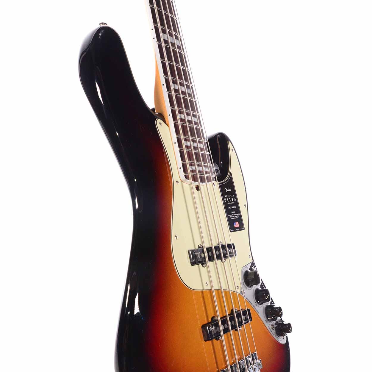Fender American Ultra Jazz Bass® V - Ultraburst - The Music Den