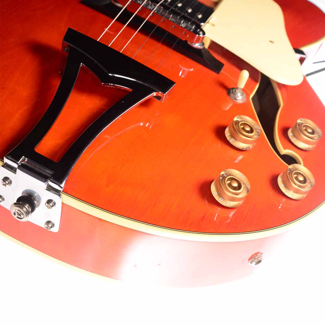 Ibanez AF75D Artcore Hollowbody Orange w/HSC USED - The