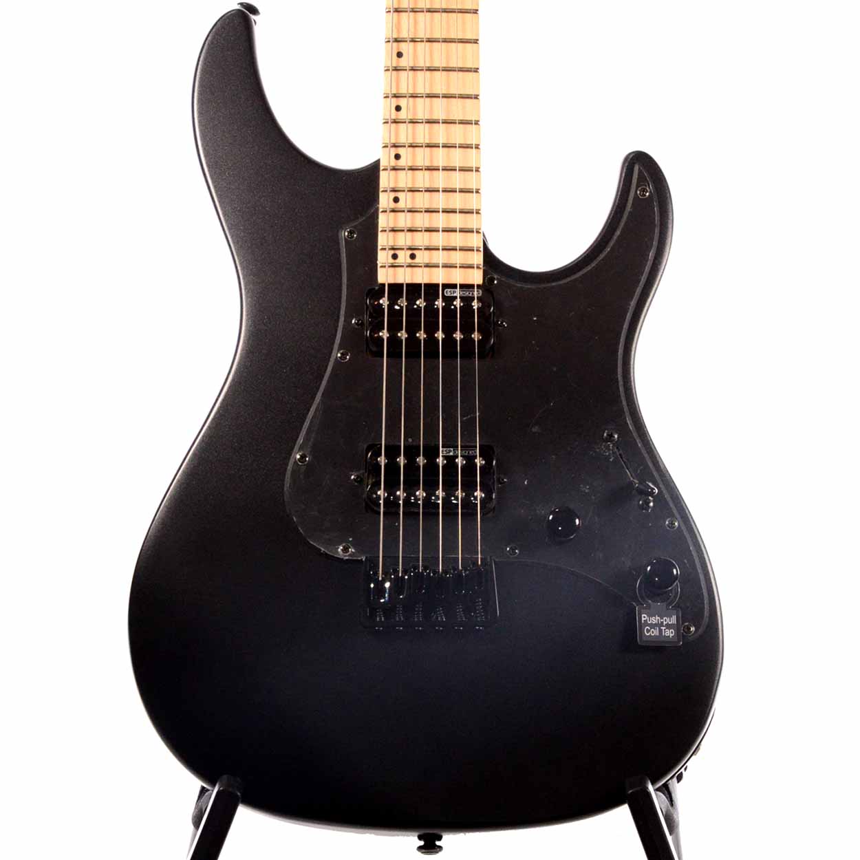 ESP Ltd SN-200HT Electric Guitar - Charcoal Metallic Satin - The