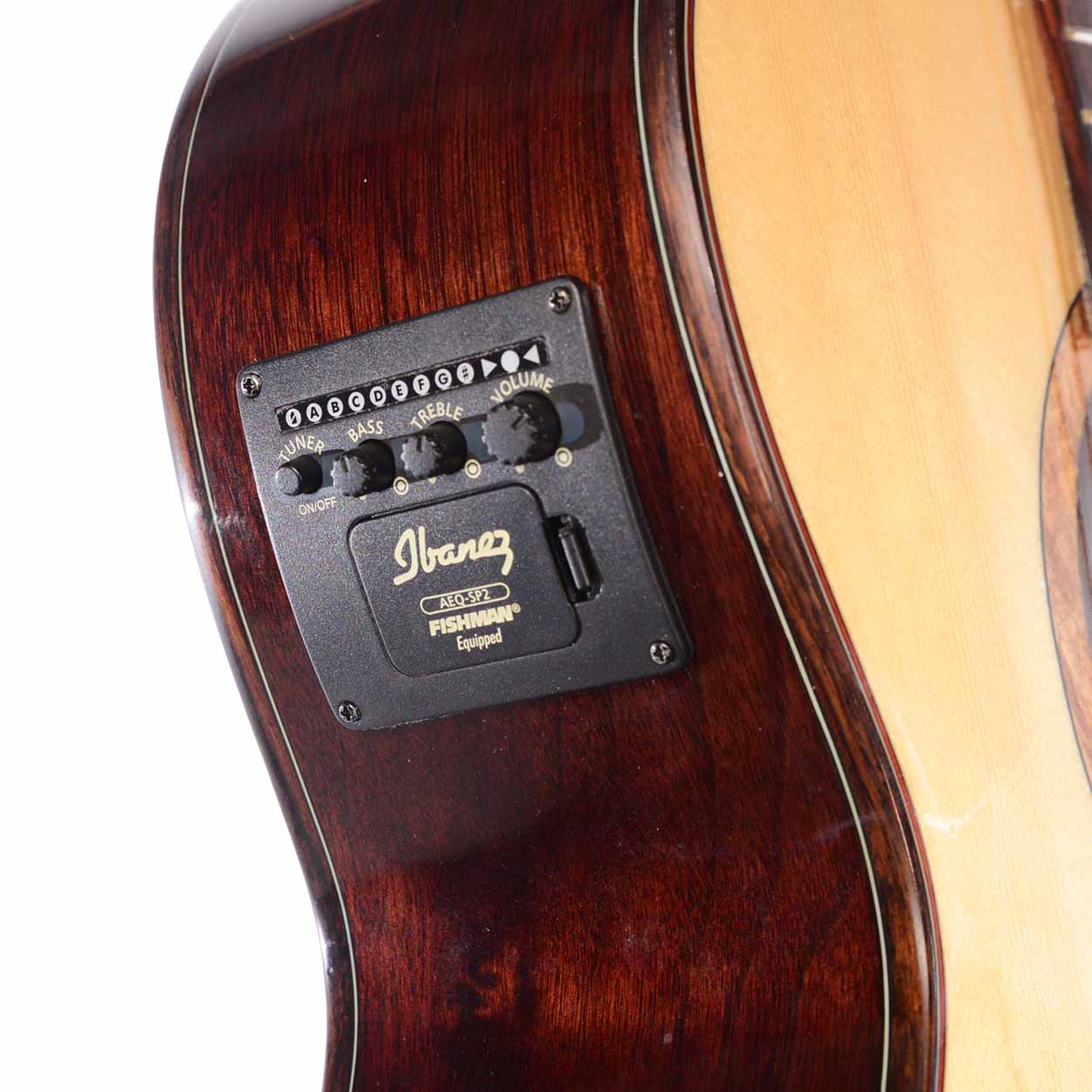 Ibanez AEW22CD-NT Acoustic Guitar w/GigBag USED - The Music Den