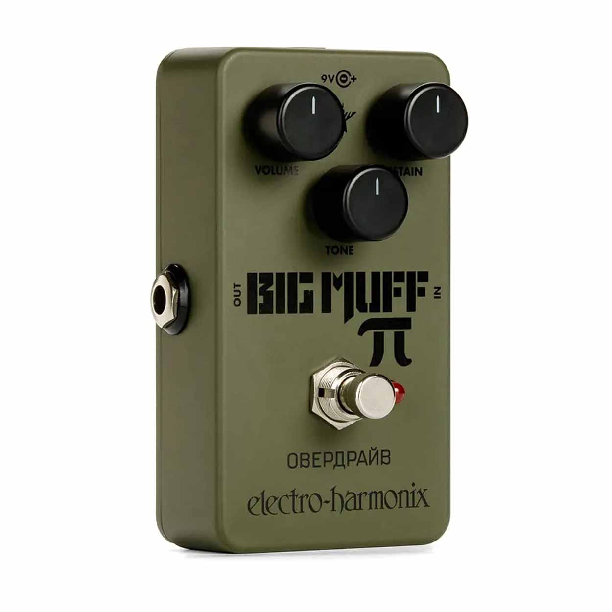 Electro-Harmonix Green Russian Big Muff Pi Fuzz Pedal - The Music Den