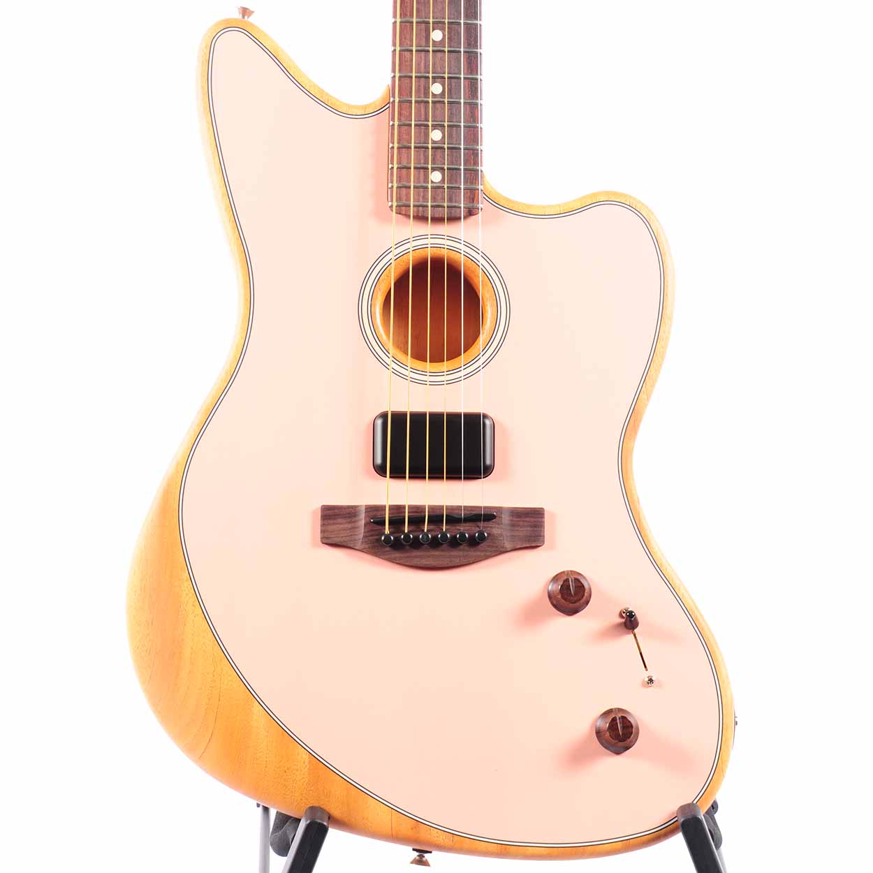 Fender Acoustasonic® Player Jazzmaster® - Shell Pink - The Music Den