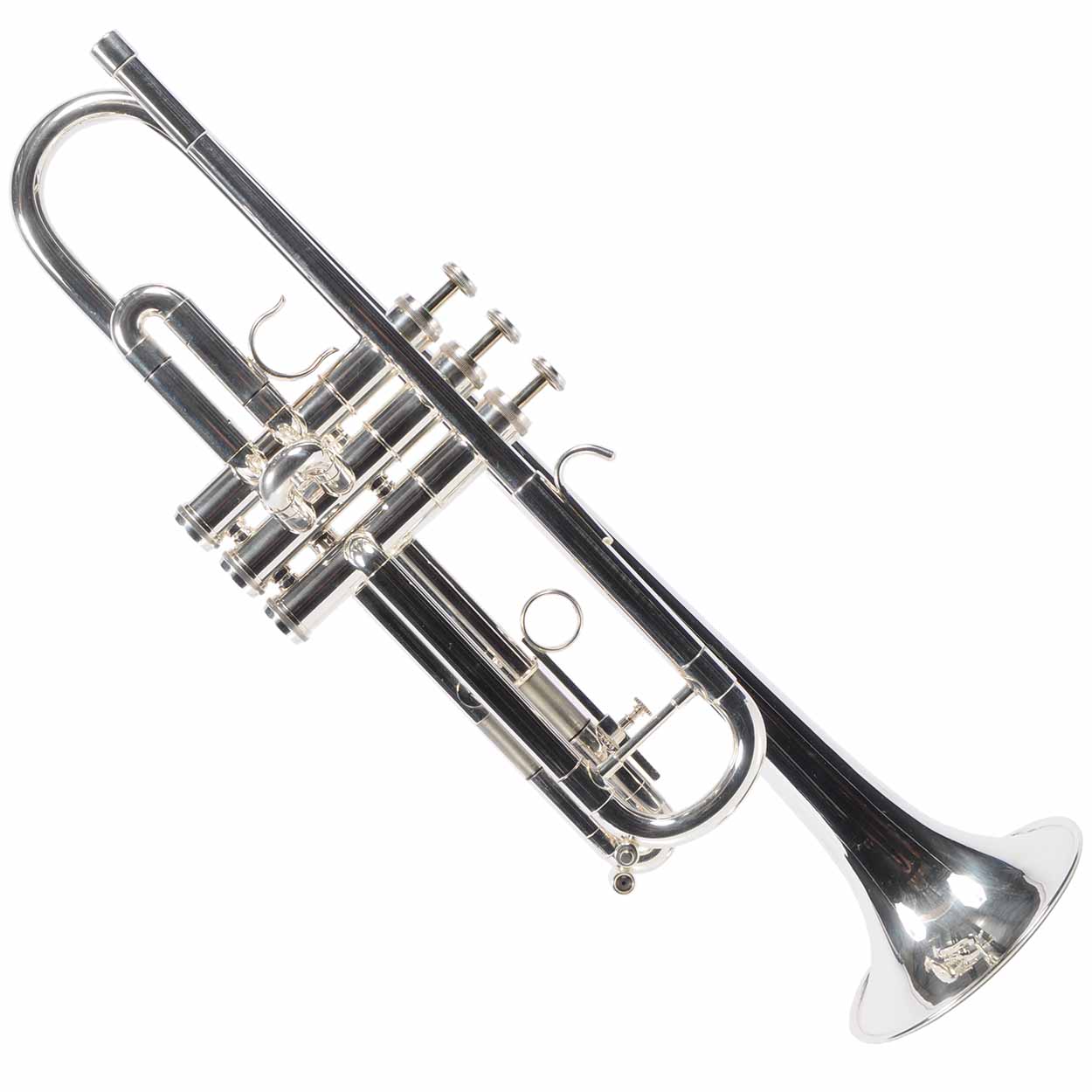 Capri by Getzen Silver Trumpet w/Case USED - The Music Den