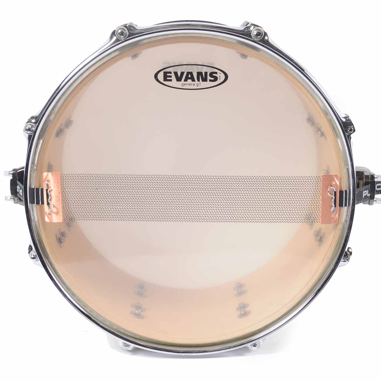 DDrum 7x13 Dominion Series Limited Edition Snow Sparkle Snare Drum