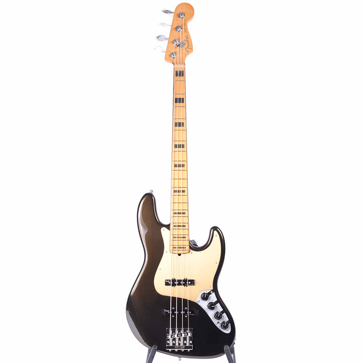 Fender American Ultra Jazz Bass® - Texas Tea - The Music Den