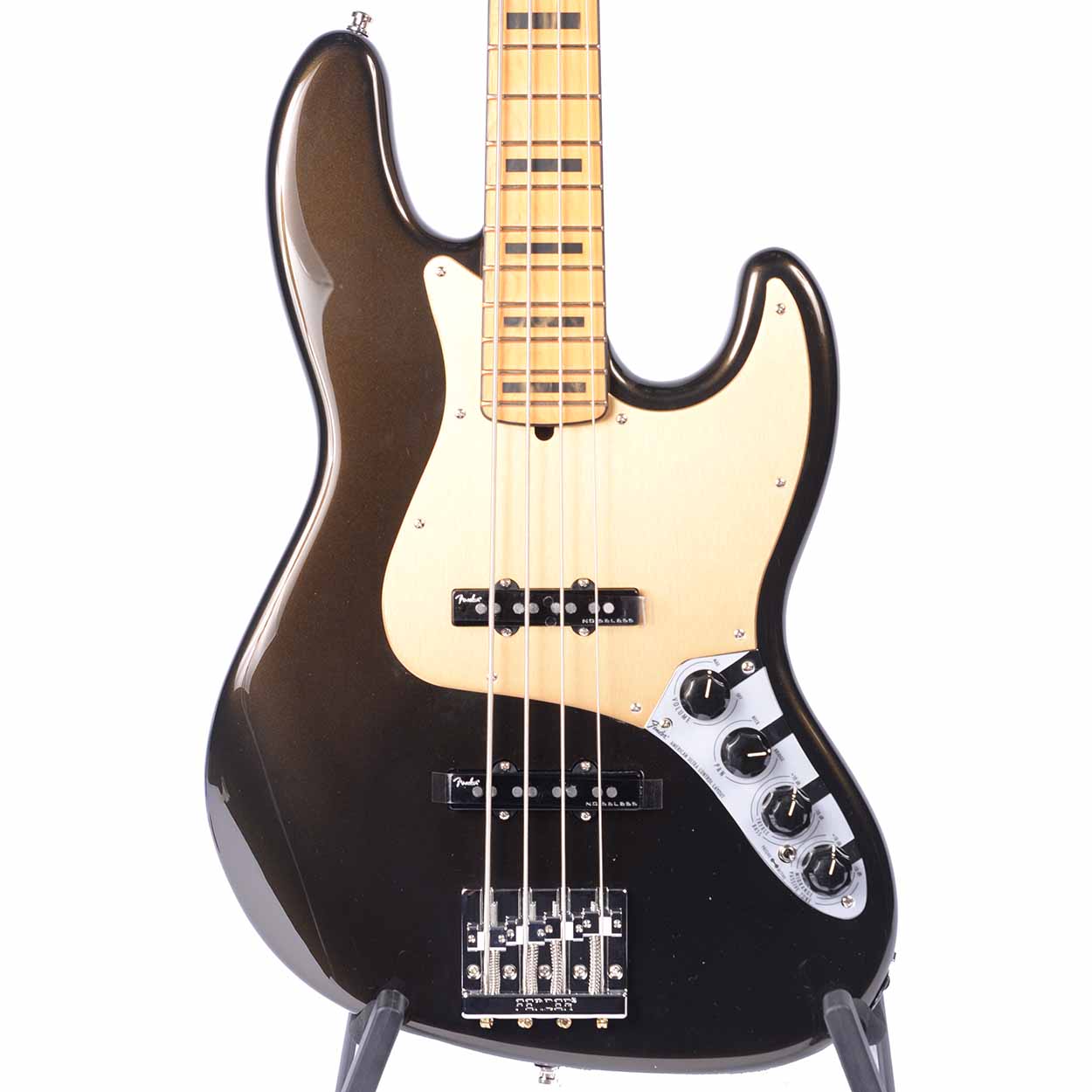 ベース Fender USA American Ultra Jazz Bass Fender American Ultra Jazz Bass - Ultraburst with Rosewood