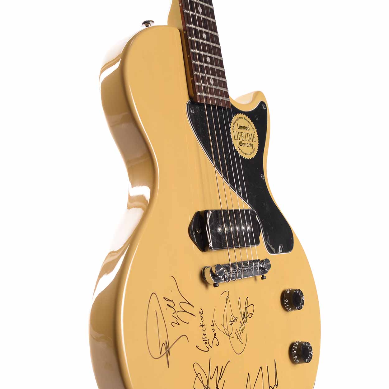 Epiphone Les Paul junior TVイエロー　ジャンク Epiphone Les Paul Junior Double Cutaway TV Yellow Single P90
