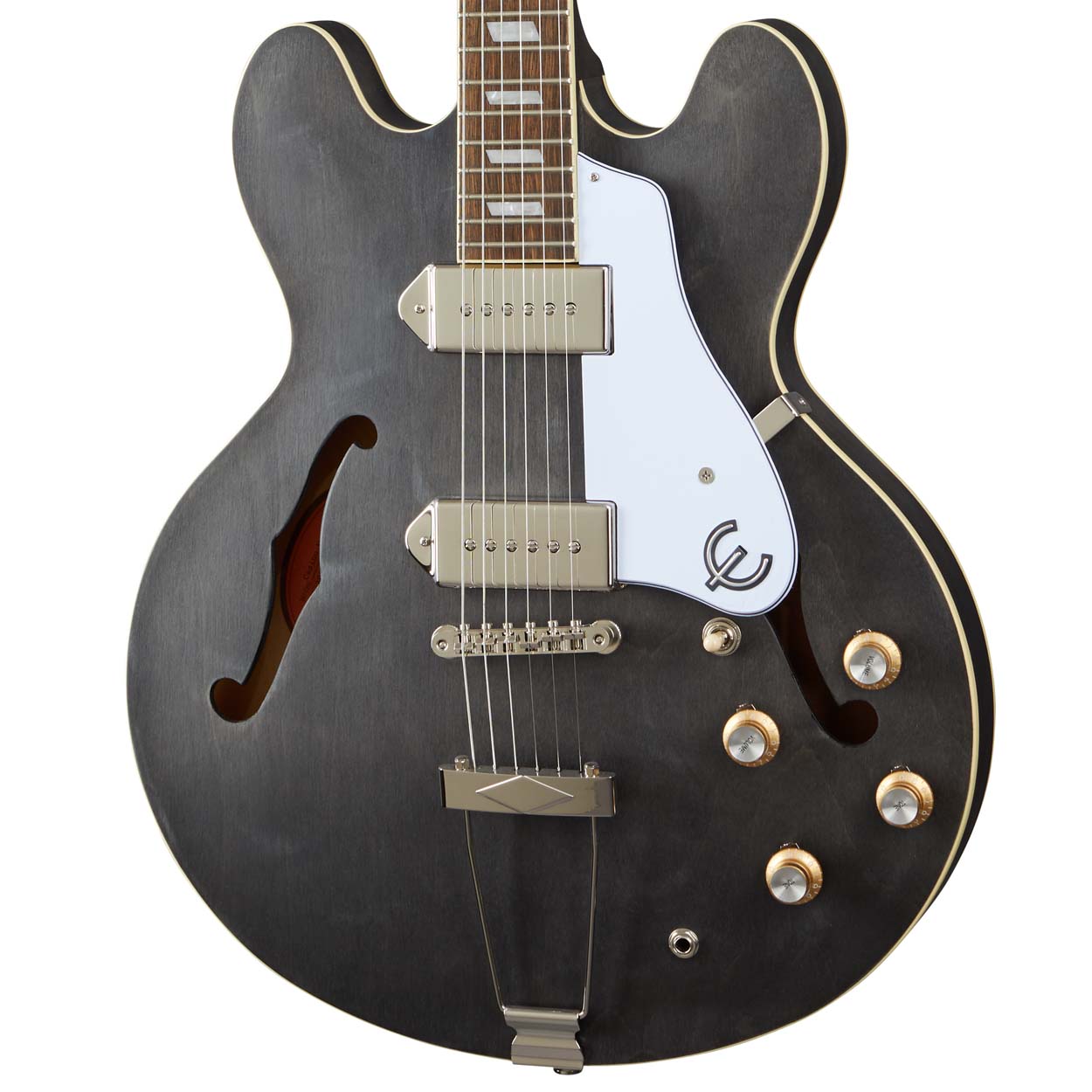 Epiphone Casino Worn - Worn Ebony - The Music Den