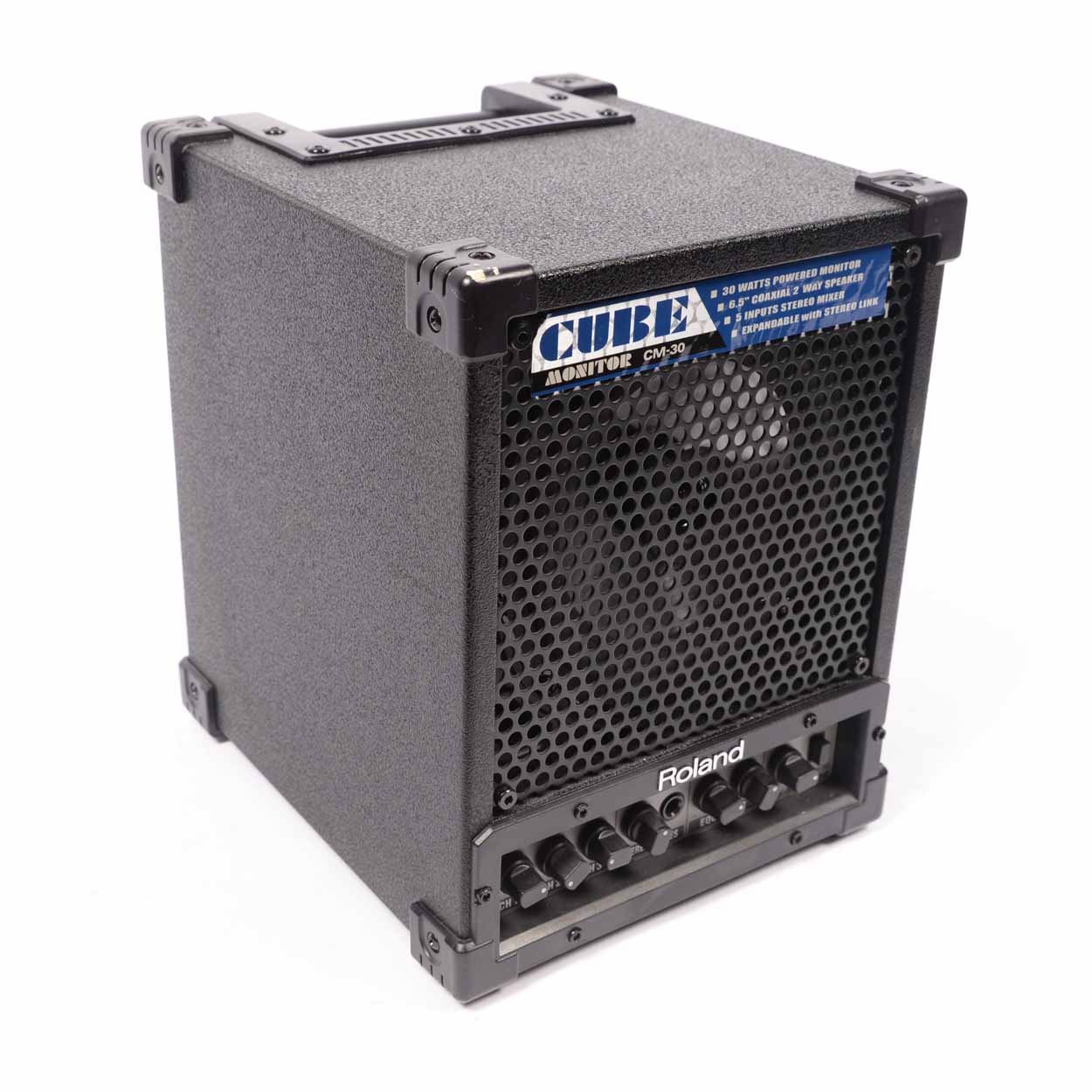 早得！！Roland CM-30 Roland CM-30 Portable Cube Mixing Monitor – Kraft Music