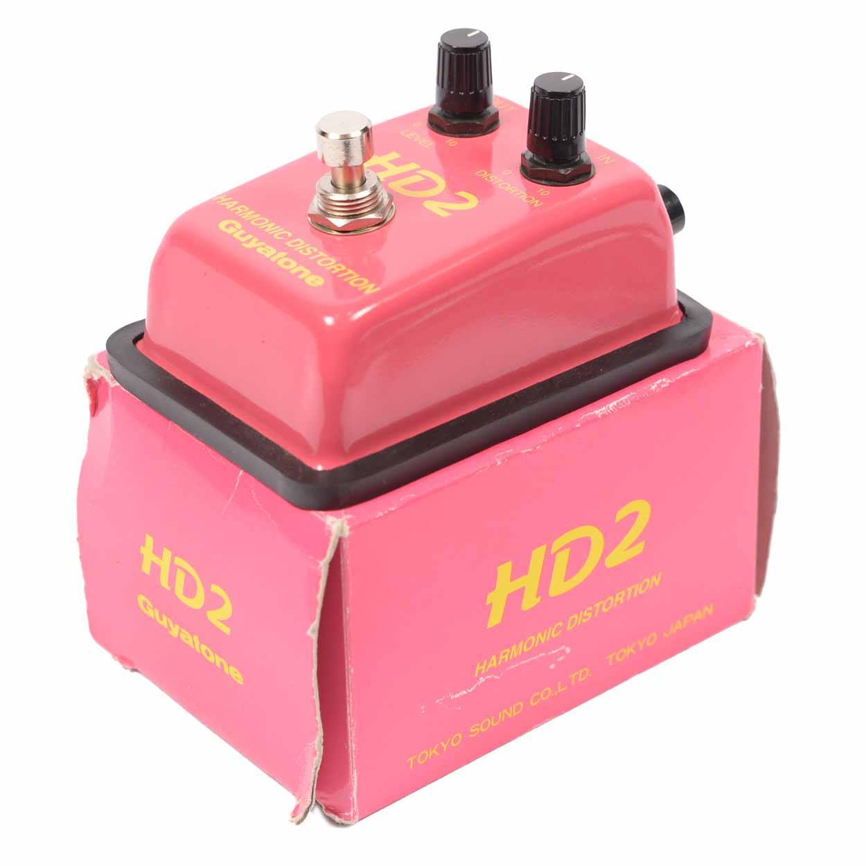 Guyatone HD2 Harmonic Distortion Guitar Effects Pedal USED - The