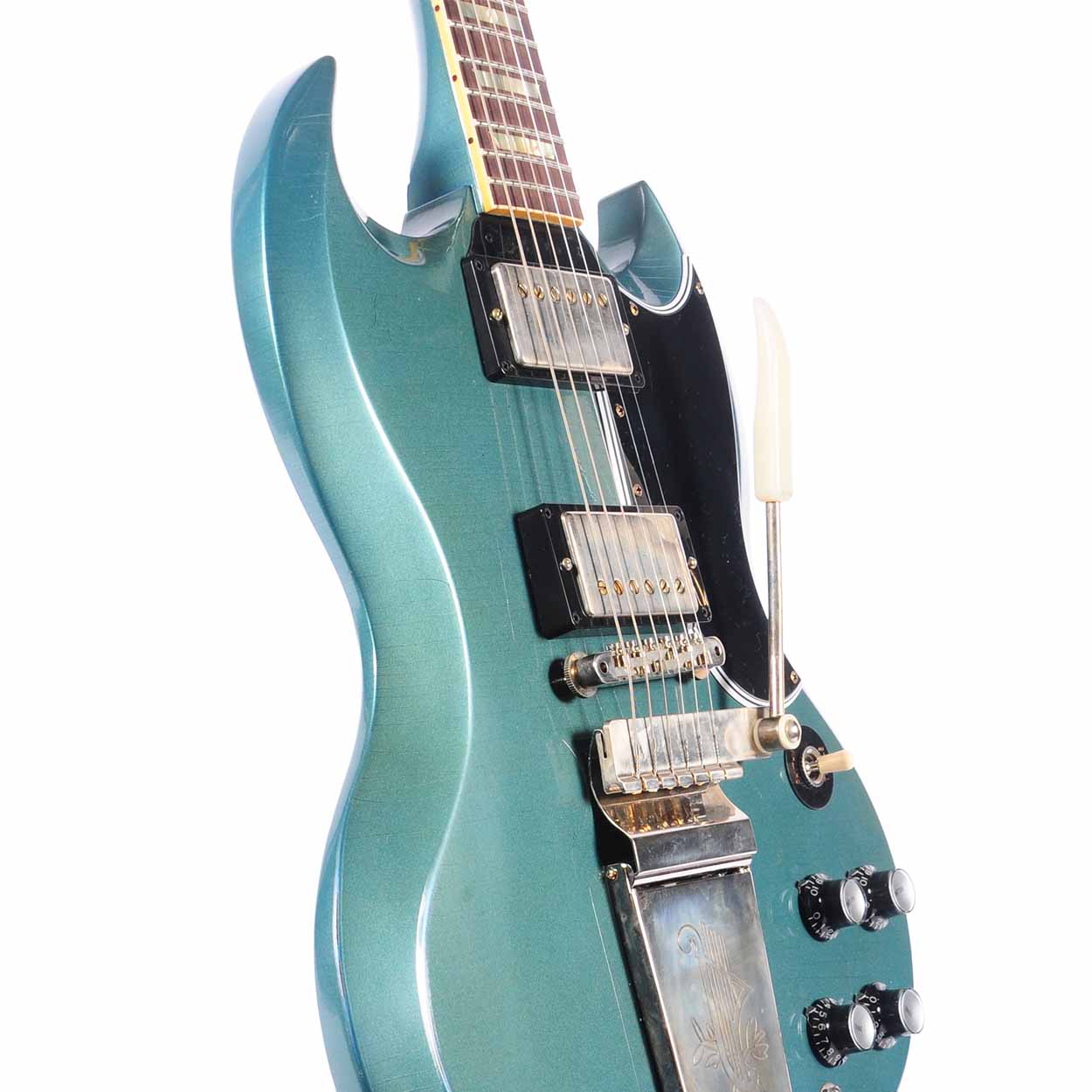 Gibson SG Standard ペルハムブルー マエストロヴァイブローラー ギブソン Gibson Custom Shop Murphy Lab 1964 SG Standard With