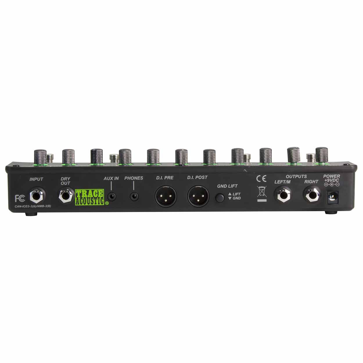 TRACE ELLIOT TRANSIT A アコースティックエフェクター Trace Acoustic® Transit™ A Acoustic Pre-amp & Effects Pedal