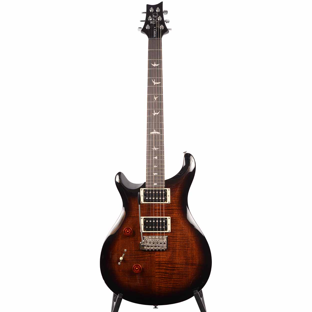 PRS SE Custom 24 Lefty - Black Gold Sunburst - The Music Den