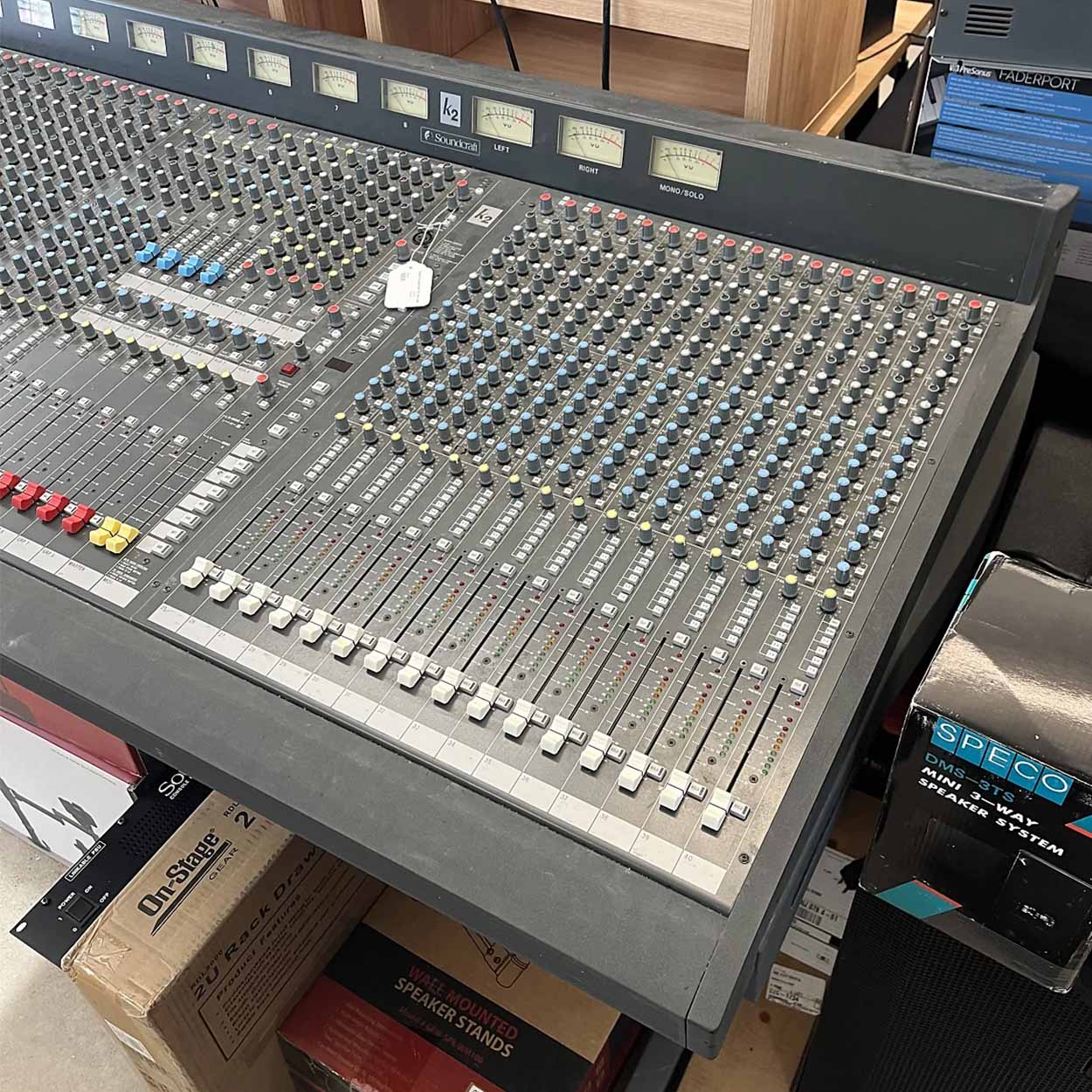 Soundcraft K2 40-Channel Mixer Console USED - The Music Den