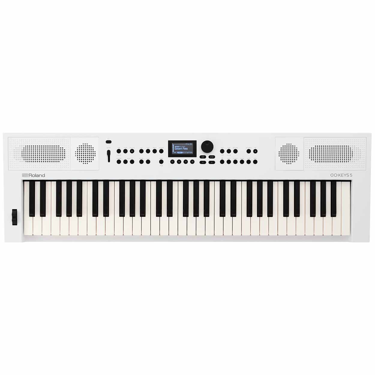 Roland GO:KEYS 5 Music Creation Keyboard - White - The Music Den