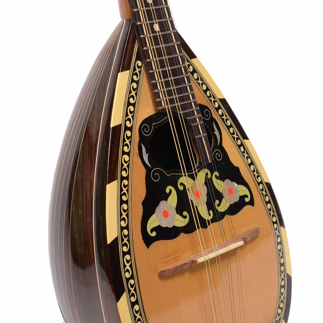 Catania Carmelo 1972 10/BIS Bowlback Mandolin w/ Case USED - The