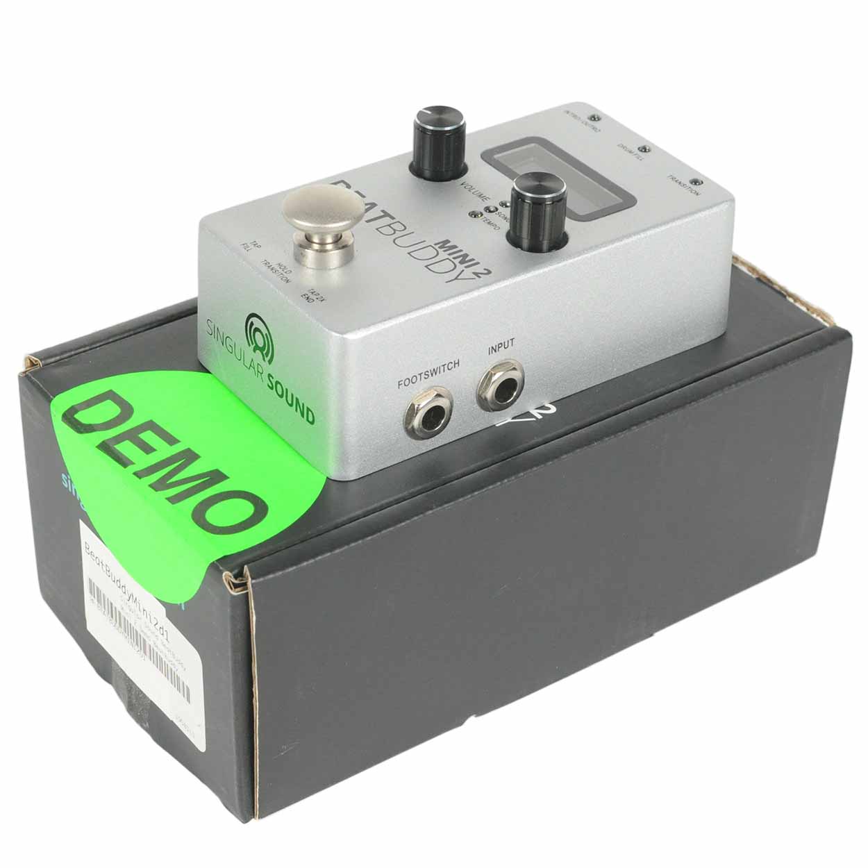 Beat Buddy MINI 2＋FOOTSWITCH BeatBuddy MINI 2: the Compact, Versatile Drum Machine Pedal