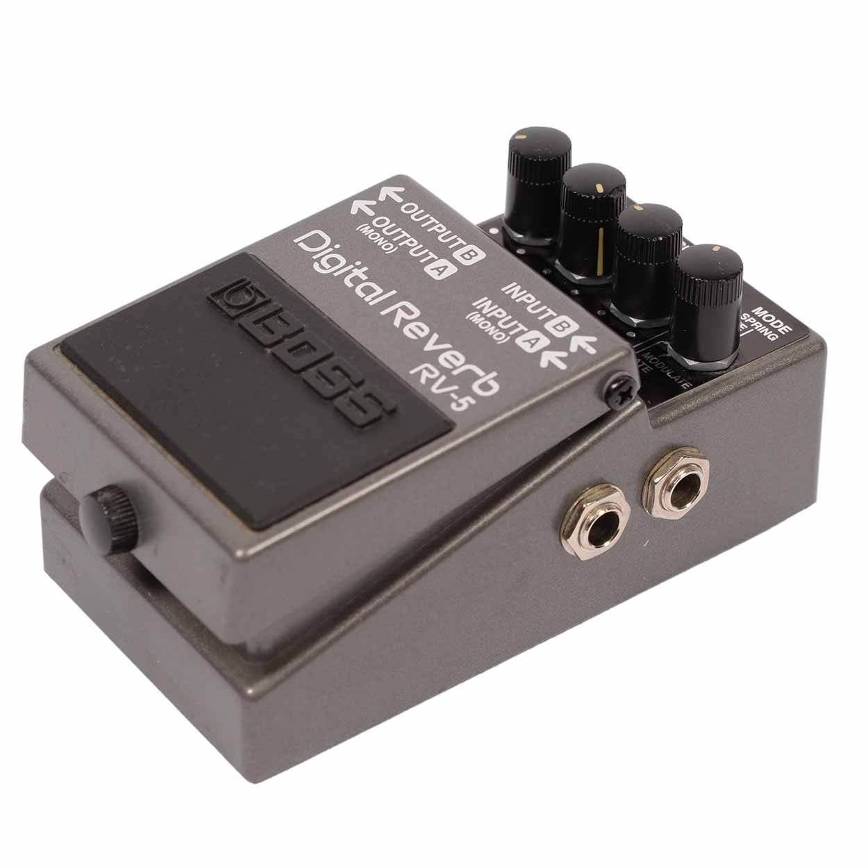 Boss RV-5 Digital Reverb Guitar Effect Pedal USED - The
